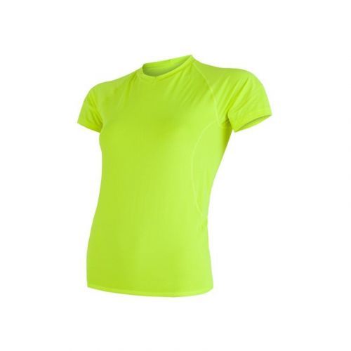 Triko Sensor Coolmax Fresh - dámské, krátké, žlutá reflex - velikost L