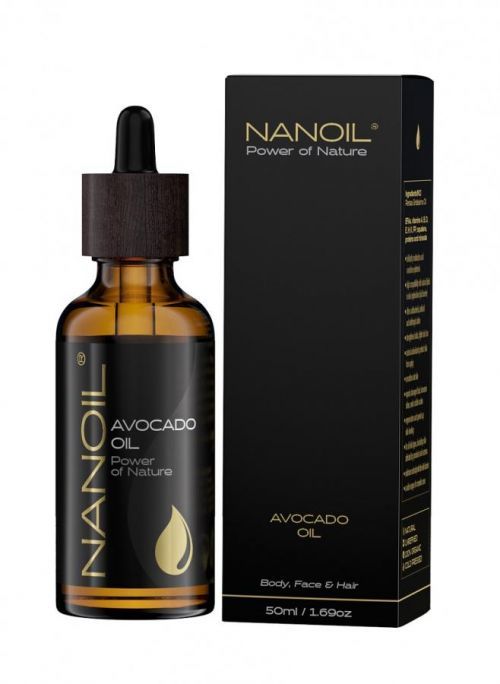 Nanoil Avocado Oil Avokádový olej 50 ml
