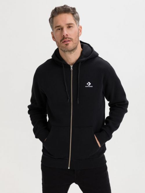 Embroidered Star Chevron Mikina Converse