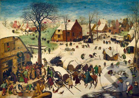Pieter Bruegel the Elder - The Census at Bethlehem, 1566 - Bluebird