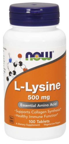 L-Lysin 500 mg - NOW Foods