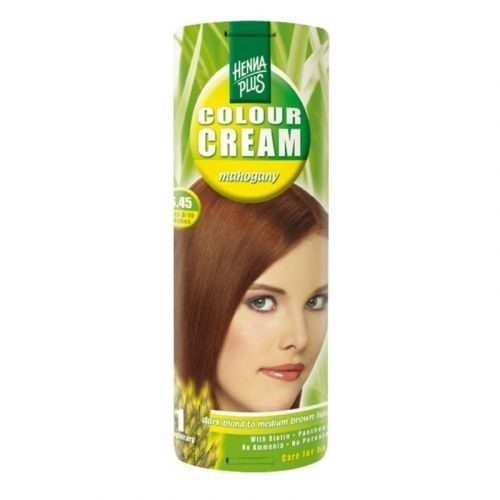 HennaPlus Přírodní barva na vlasy krémová mahagon 6.45 60ml