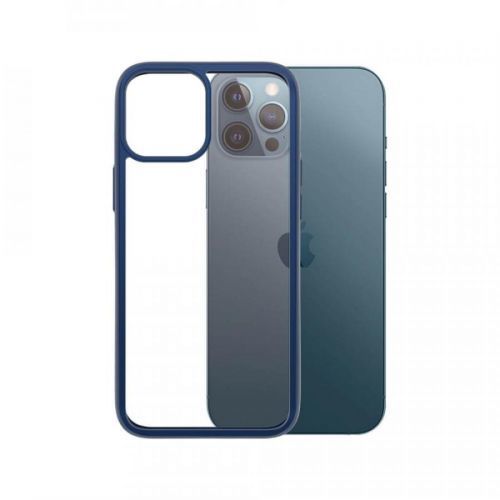 PanzerGlass ClearCase Antibacterial pro Apple iPhone 12 Pro Max (modrý - True Blue) 0278