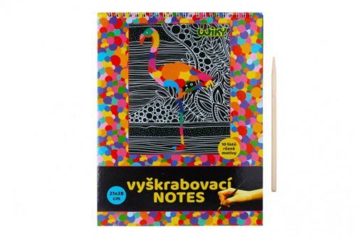 Wiky Škrabací obrázek W011367 blok 21x28cm / 10 listů