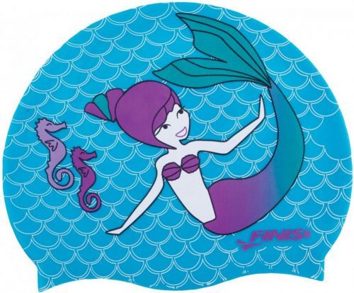 Finis Mermaid Silicone Cap Paradise Modrá