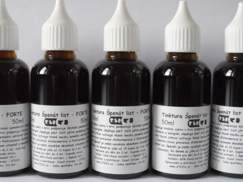 STEZA - Tinktura Špenát list - FORTE 50 ml.