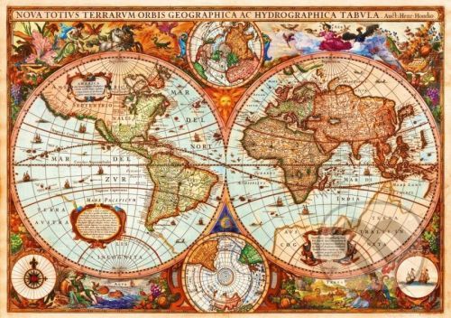 Vintage Map - Bluebird