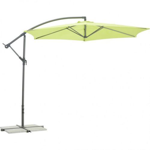 Xora ZÁVĚSNÝ SLUNEČNÍK, 300 cm - antracitová, limetková