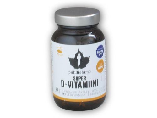 Puhdistamo Super Vitamin D 4000IU cps.60