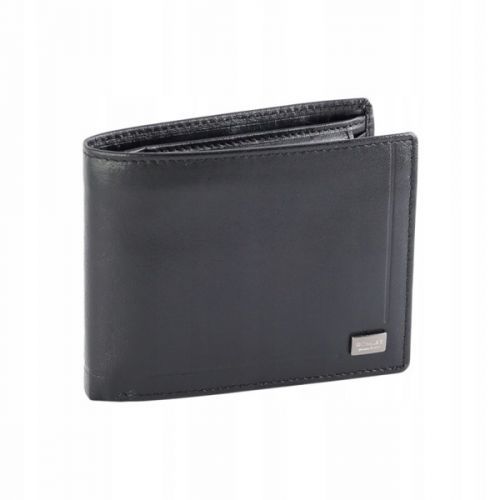 Elegantní kožená pánská peněženka Adnan černá