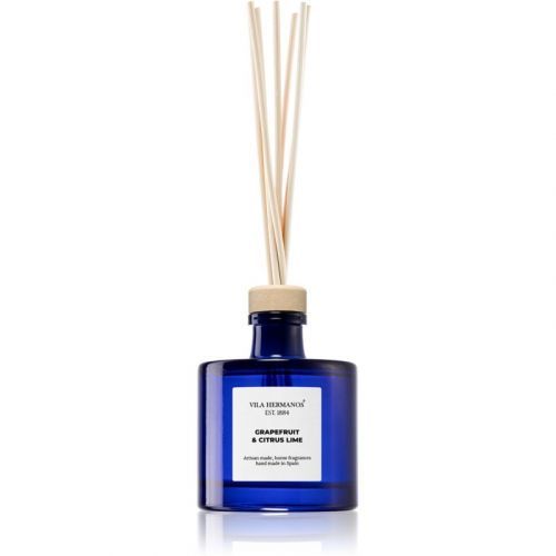 Vila Hermanos Aphotecary Cobalt Blue Grapefruit & Citrus Lime aroma difuzér s náplní 100 ml