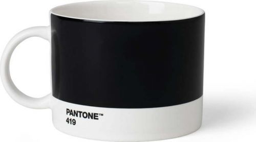 Černý hrnek na čaj Pantone, 475 ml