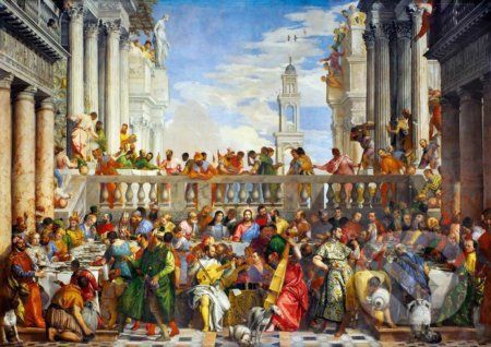 Paolo Veronese - The Wedding at Cana, 1563 - Bluebird