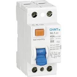 Ochranný proudový spínač Chint 200362, 2pólový, 40 A