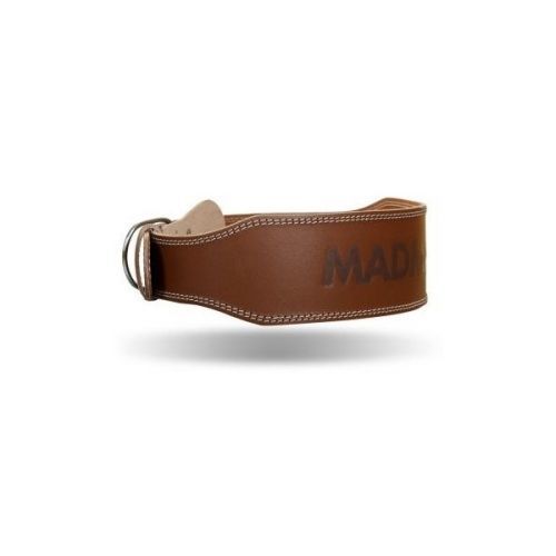 MadMax opasek celokožený full leather MFB246 hnědý M