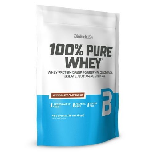 BioTech 100% Pure Whey 454 g čokoláda