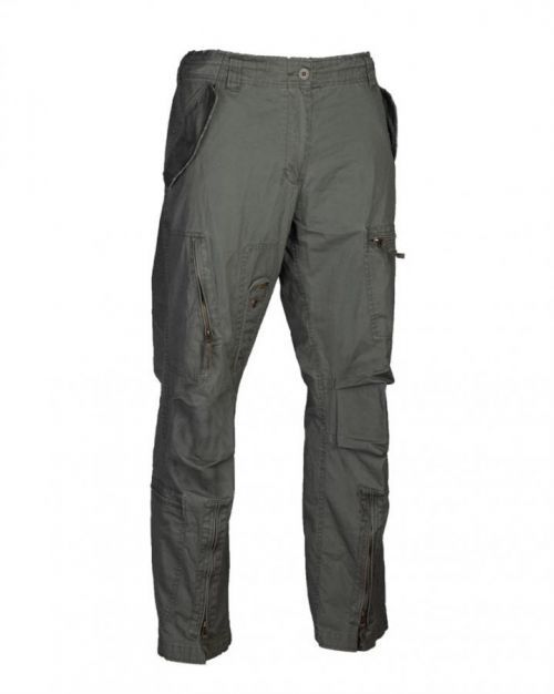 Kalhoty Mil-Tec Pilot Straight Cut - olivové, XXL