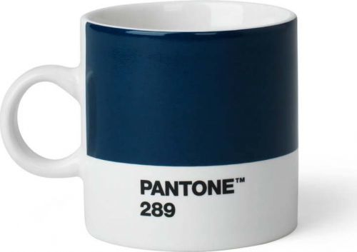 Tmavě modrý hrnek Pantone Espresso, 120 ml