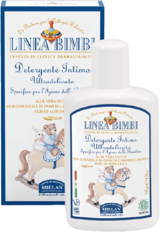 Helan Linea Bimbi Intimní mycí bio gel pro dívky ultra jemný 125ml