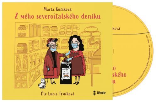 CD Z mého severoitalského deníku - audioknihovna - Kučíková Marta