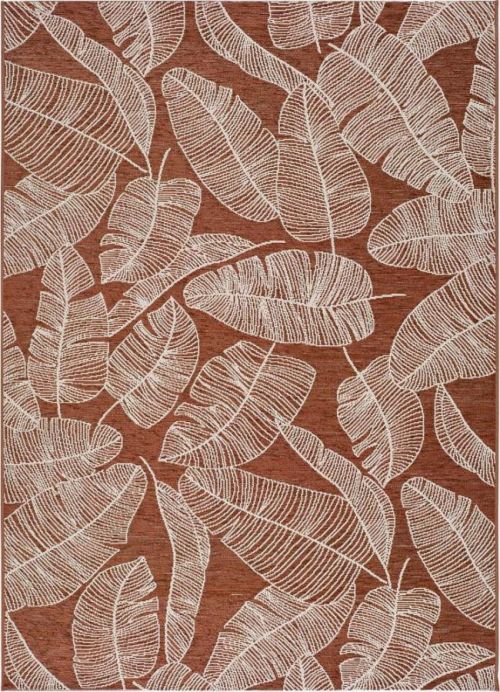 Oranžový venkovní koberec Universal Sigrid, 58 x 110 cm