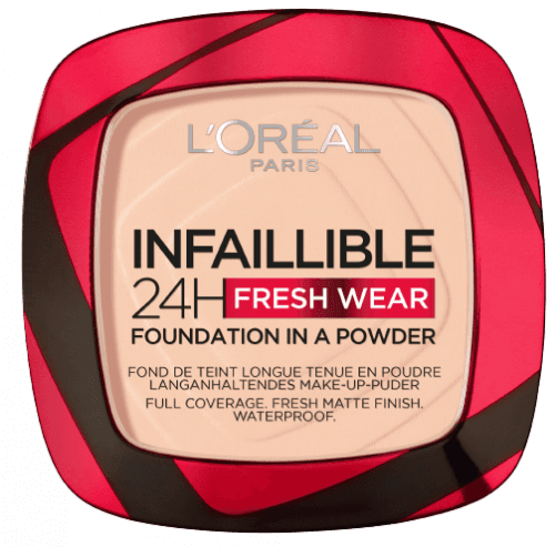 L'Oréal Paris  Loreal Paris Infaillible Fresh Wear 24h make-up v pudru 180 Rose Sand 9g