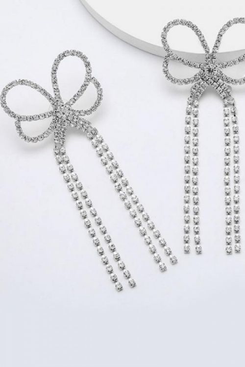 Náušnice ve stříbrné barvě Erin