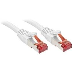 Síťový kabel RJ45 LINDY 47801, CAT 6, S/FTP, 30.00 m, bílá