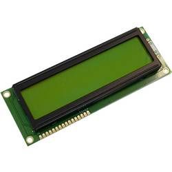 LCD displej Display Elektronik DEM16215SYH-LY, 16 x 2 pix, (š x v x h) 122 x 44 x 11.1 mm, žlutozelená