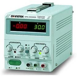 Laboratorní zdroj s nastavitelným napětím GW Instek GPS-3030DD, 0 - 30 V, 0 - 3 A, 90 W, Počet výstupů: 1 x