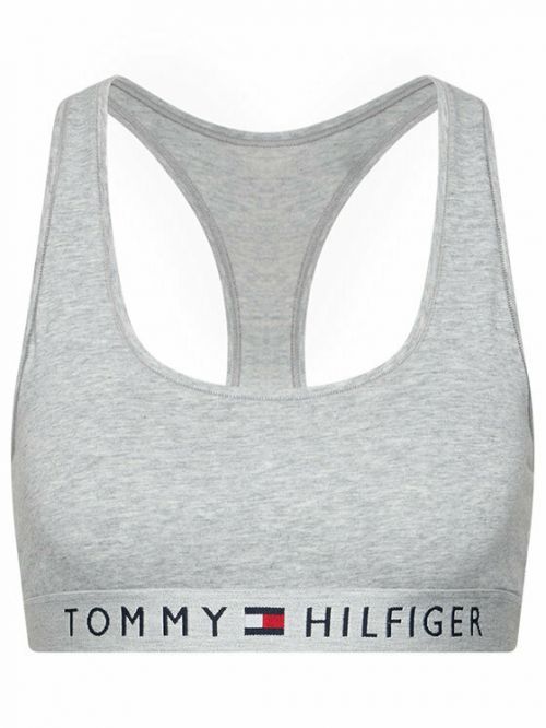 Podprsenka UW0UW02037 004 šedá - Tommy Hilfiger - L - šedá