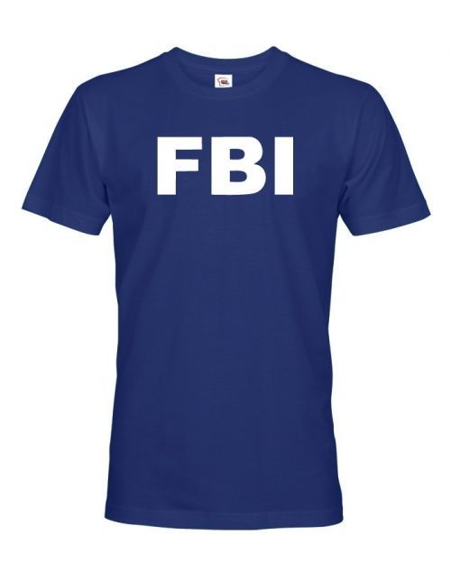 Pánské tričko s motívom FBI