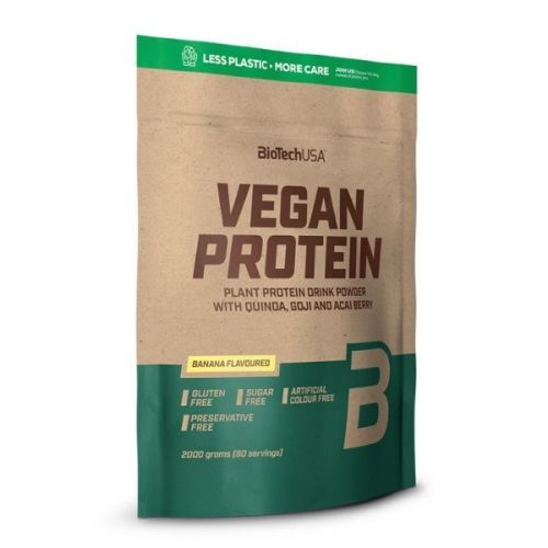 BioTech Vegan Protein 2000 g čokoláda - skořice
