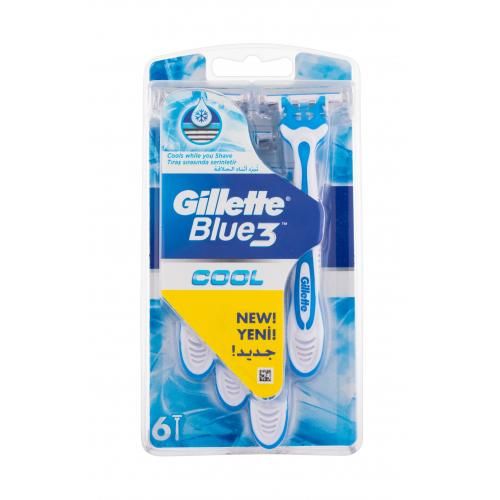 Gillette Blue3 Cool 6 ks jednorázová holítka pro muže