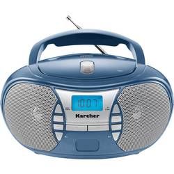 CD-rádio Karcher RR 5025, AUX, CD, modrá