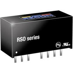 DC/DC měnič napětí do DPS RECOM RSO-243.3S, 300 mA, 1 W, Počet výstupů 1 x