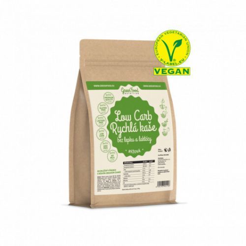 GreenFood Nutrition GF LOW CARB Rychlá kaše rýžová 500 g
