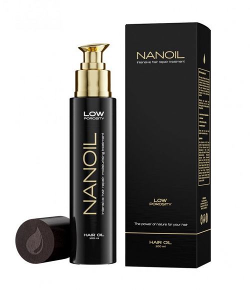 Nanoil Low Porosity Hair Oil Vlasový olej pro vlasy s nízkou porozitou 100 ml