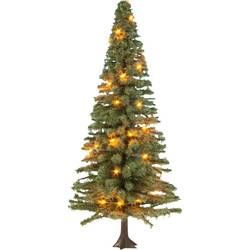 NOCH 0022131 0/h0/TT podsvícený vánoční strom se 30 LED Výška:120 mm