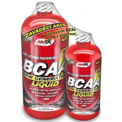 Amix BCAA New Generation 1000ml+500 ml ZDARMA ovocný punč