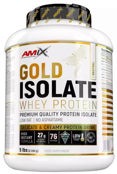 Amix Gold Whey Protein Isolate, Natural 2280g