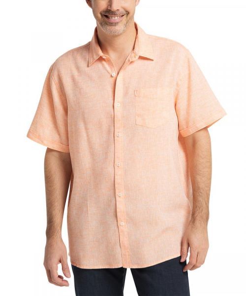 Pioneer pánská košile s krátkým rukávem 4365 917 7321 Oranžová L