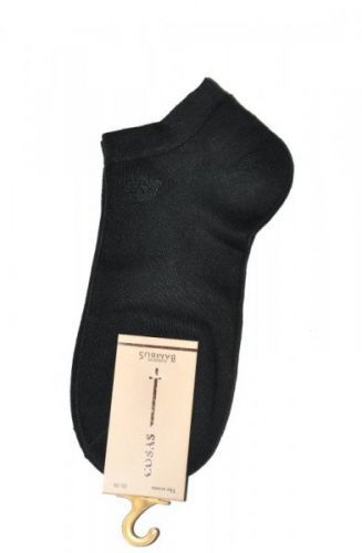 Ulpio Cosas LM-18 Korona Bamboo Dámské kotníkové ponožky 39-42 černá