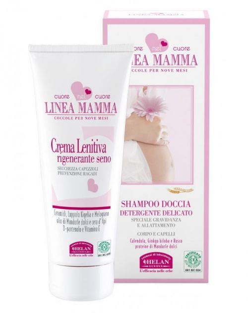Helan Linea MAMMA Sprchový gel a šampón bio 200ml