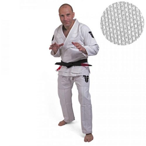 Fighter BJJ kimono Rice Straw - dětské - bílá bílá A00