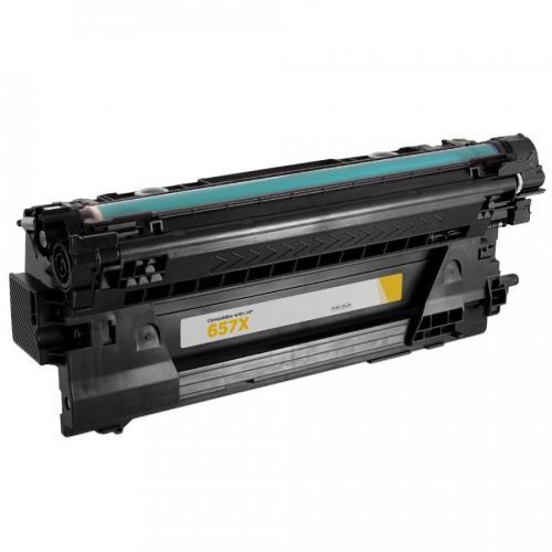 HP 657X CF472X žlutý (yellow) kompatibilní toner