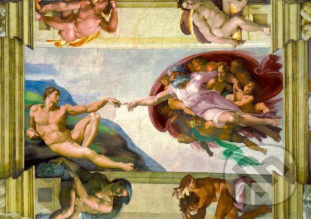 Michelangelo - The Creation of Adam, 1511 - Bluebird