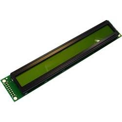 LCD displej Display Elektronik DEM40271SYH-LY, (š x v x h) 182 x 33.5 x 11.6 mm, žlutozelená