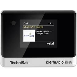 Internetové stolní rádio TechniSat DIGITRADIO 10 IR, Bluetooth, DAB+, internetové rádio, FM, Wi-Fi, černá/stříbrná