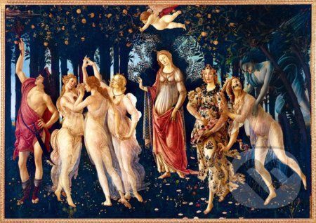 Botticelli - La Primavera (Spring), 1482 - Bluebird